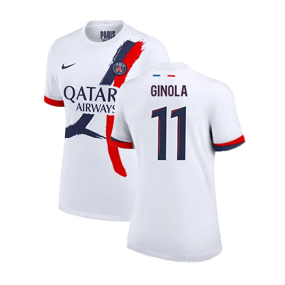 2024-2025 PSG Away Shirt (Womens) (Ginola 11)_0