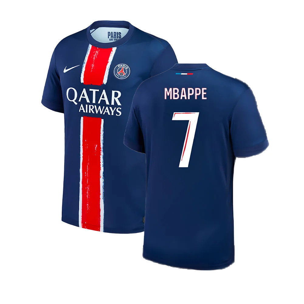 2024-2025 PSG Paris Saint Germain Home Shirt (Kids) (Mbappe 7)_0
