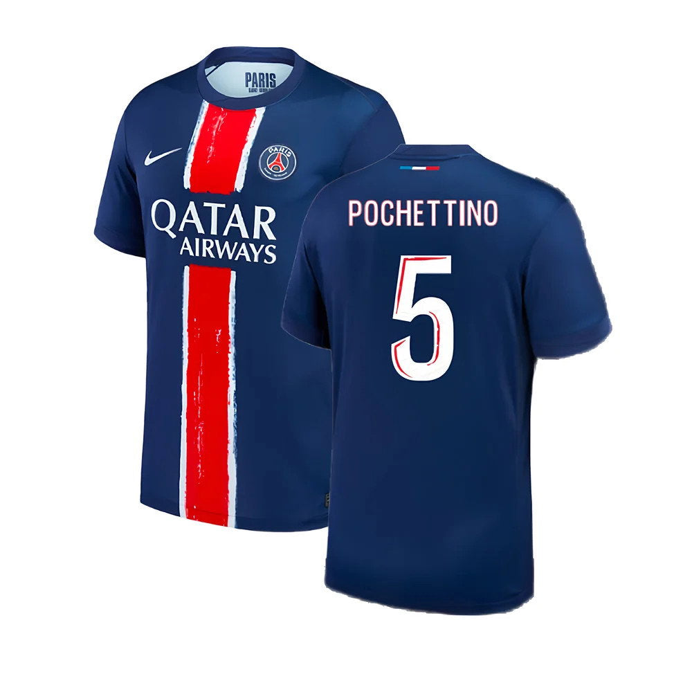 2024-2025 PSG Paris Saint Germain Home Shirt (Kids) (Pochettino 5)_0