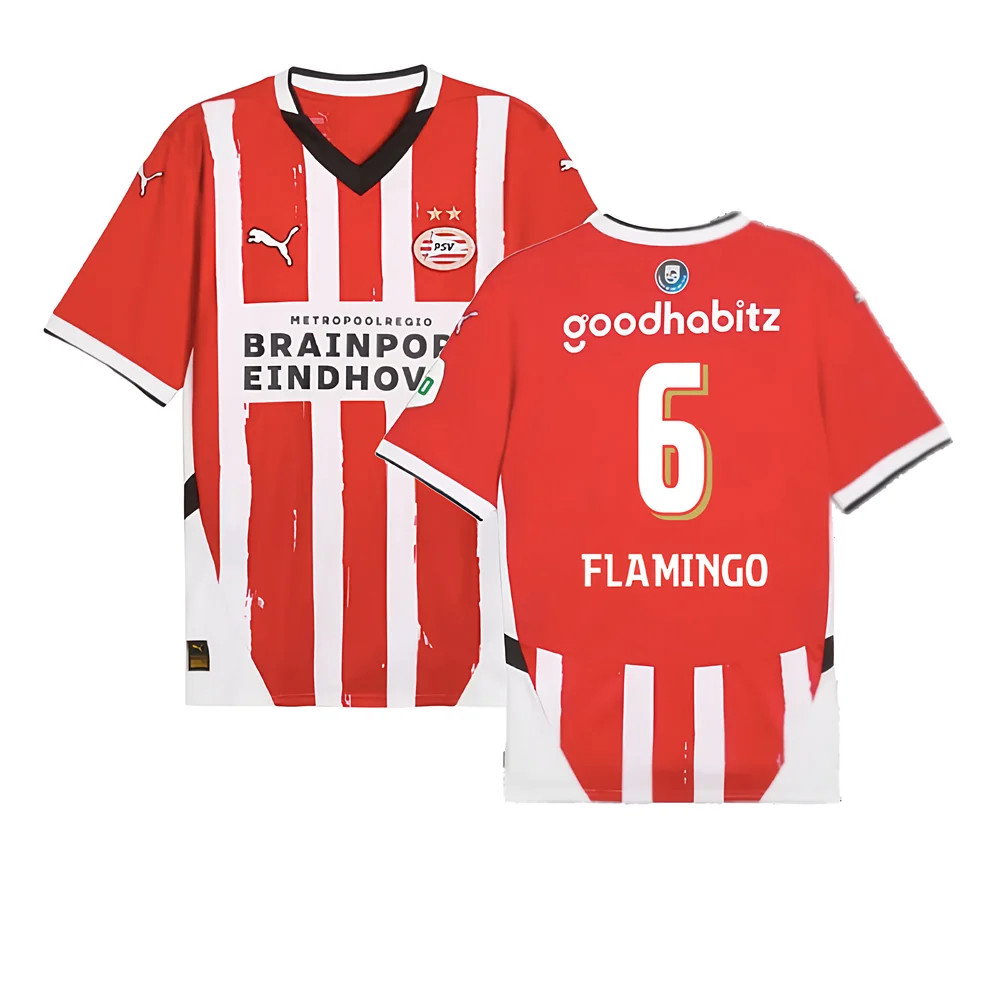 2024-2025 PSV Eindhoven Home Shirt (Flamingo 6)_0