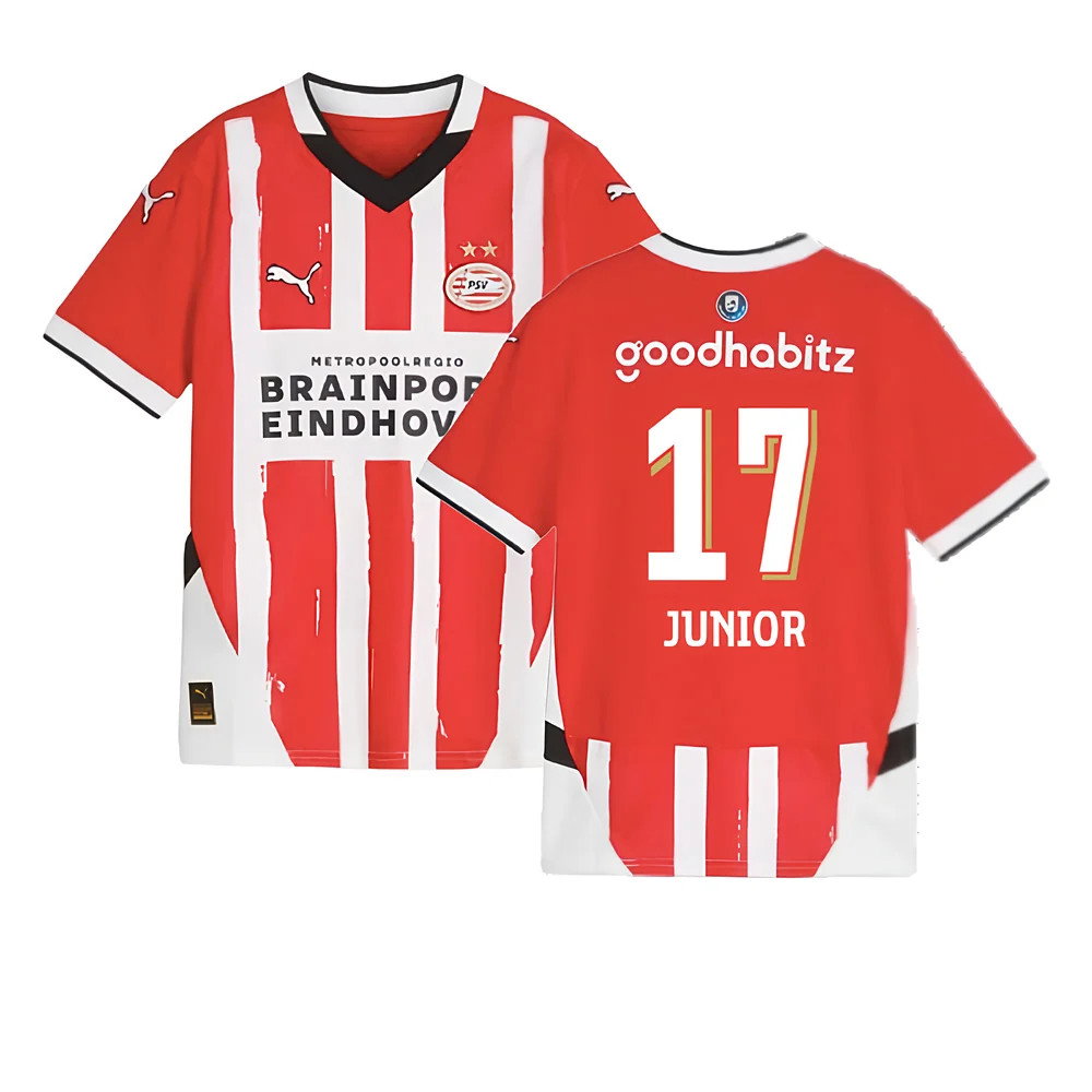 2024-2025 PSV Eindhoven Home Shirt (Kids) (Junior 17)_0