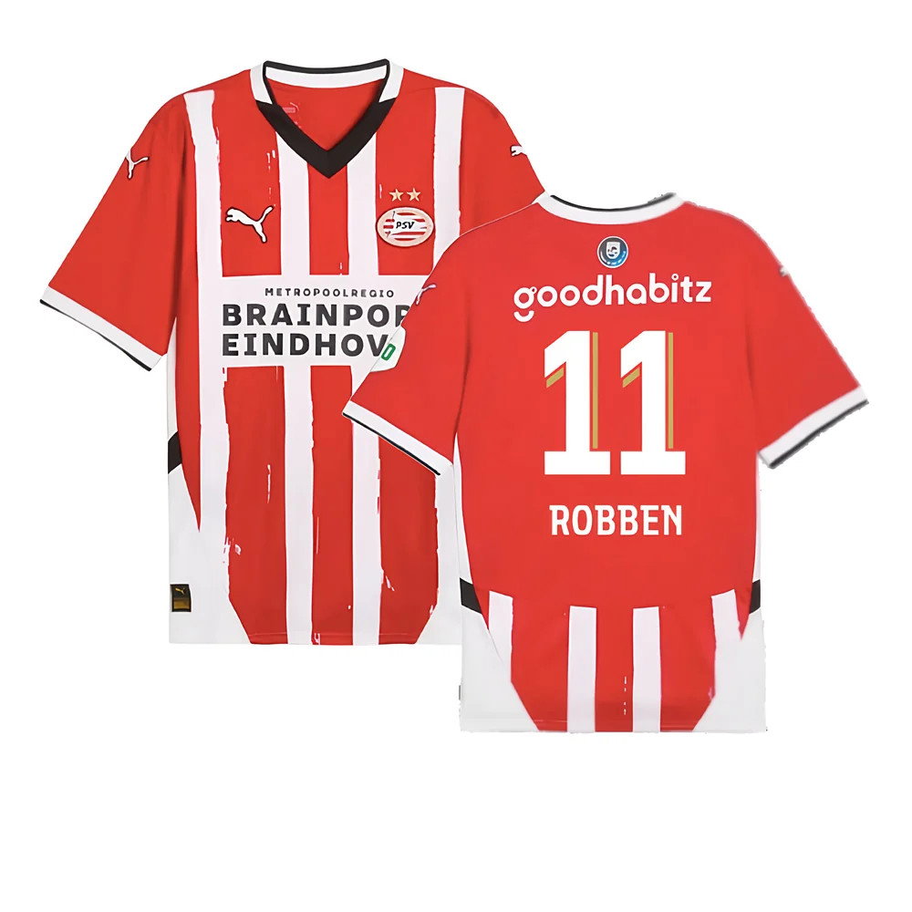 2024-2025 PSV Eindhoven Home Shirt (Robben 11)_0