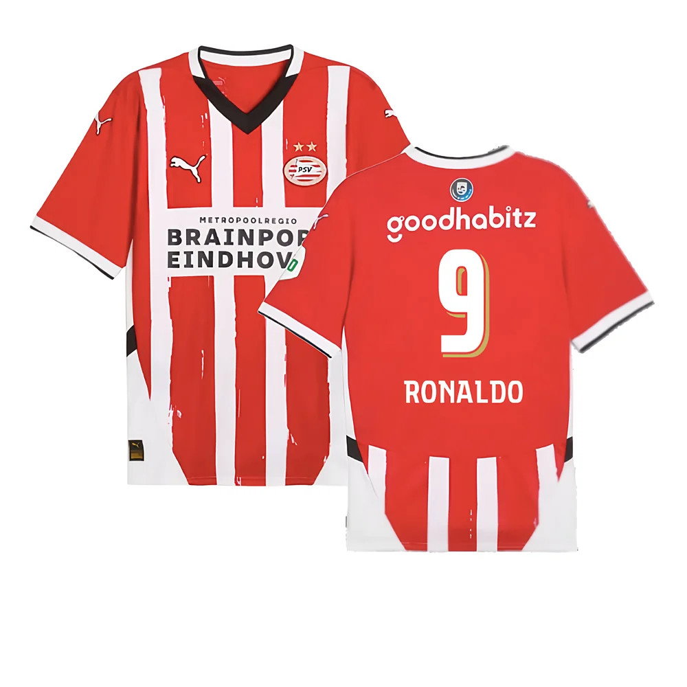 2024-2025 PSV Eindhoven Home Shirt (Ronaldo 9)_0
