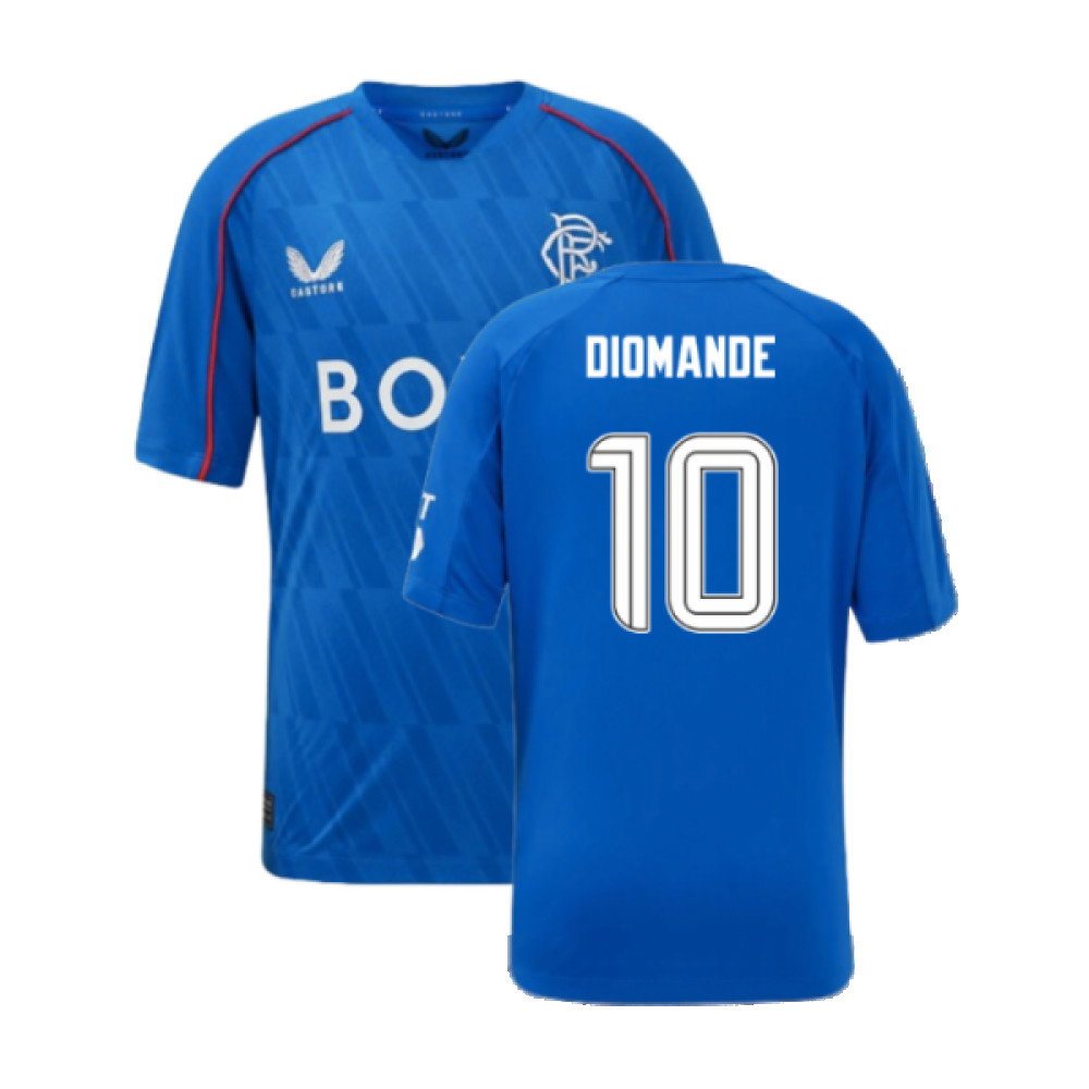 2024-2025 Rangers Home Shirt (Kids) (Diomande 10)_0