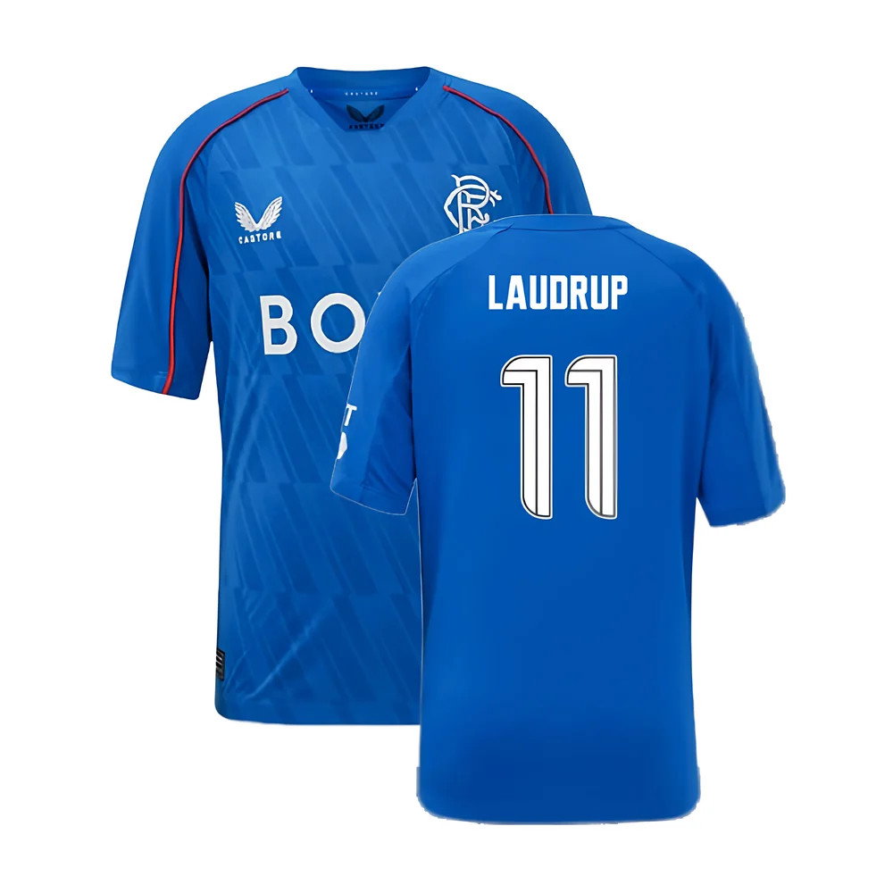 2024-2025 Rangers Home Shirt (Kids) (Laudrup 11)_0