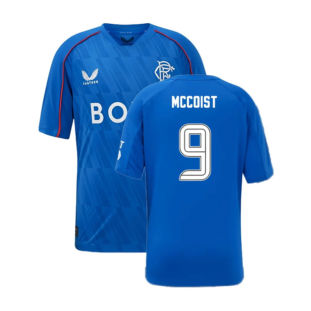 2024-2025 Rangers Home Shirt (Kids) (McCoist 9)_0