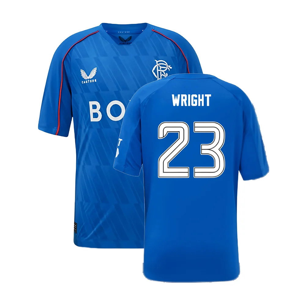 2024-2025 Rangers Home Shirt (Kids) (Wright 23)_0