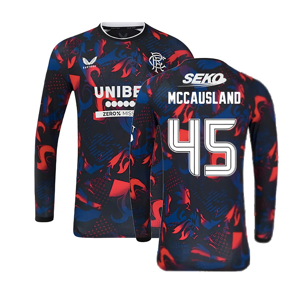 2024-2025 Rangers Long Sleeve Third Shirt (McCausland 45)_0