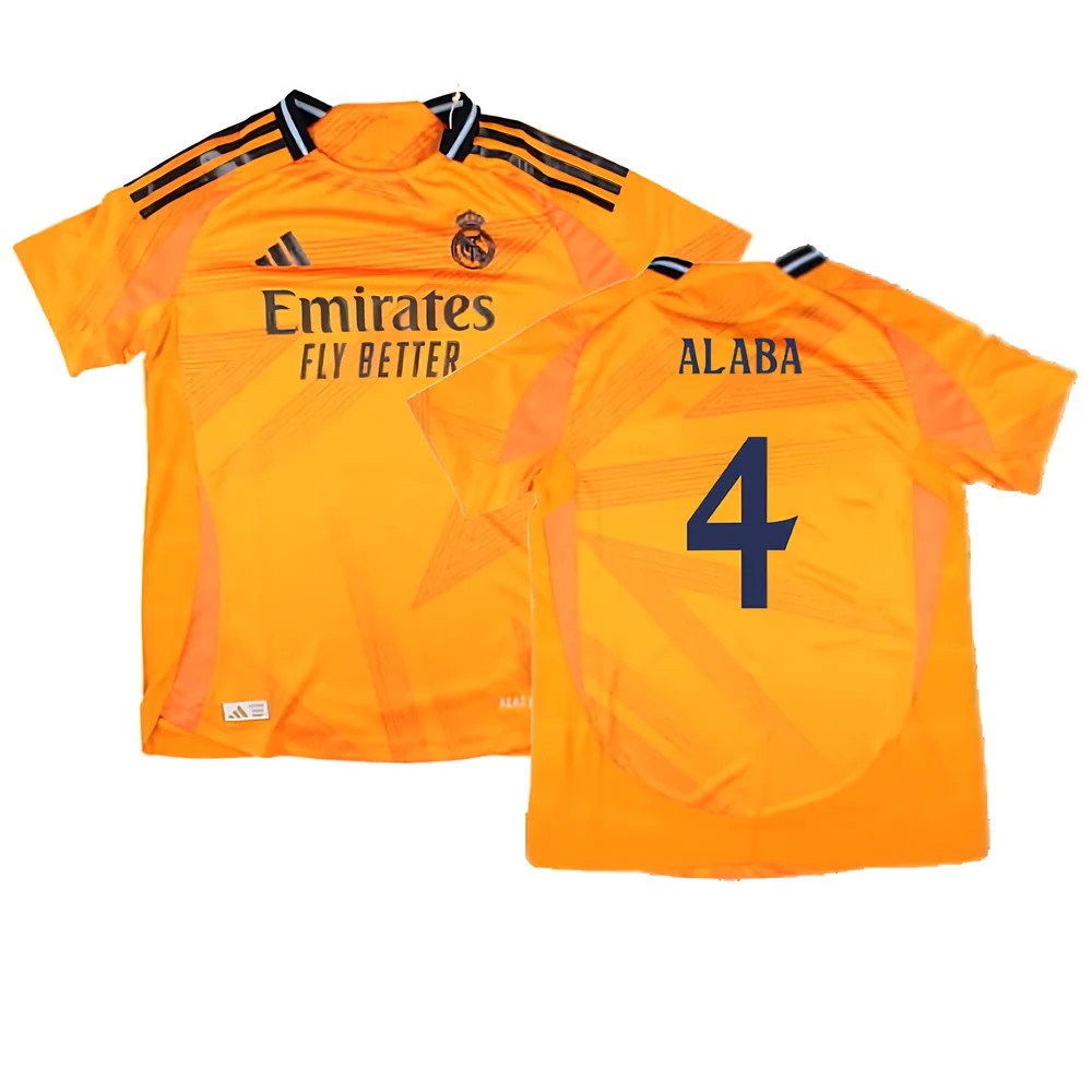2024-2025 Real Madrid Authentic Away Shirt (Womens) (Alaba 4)_0