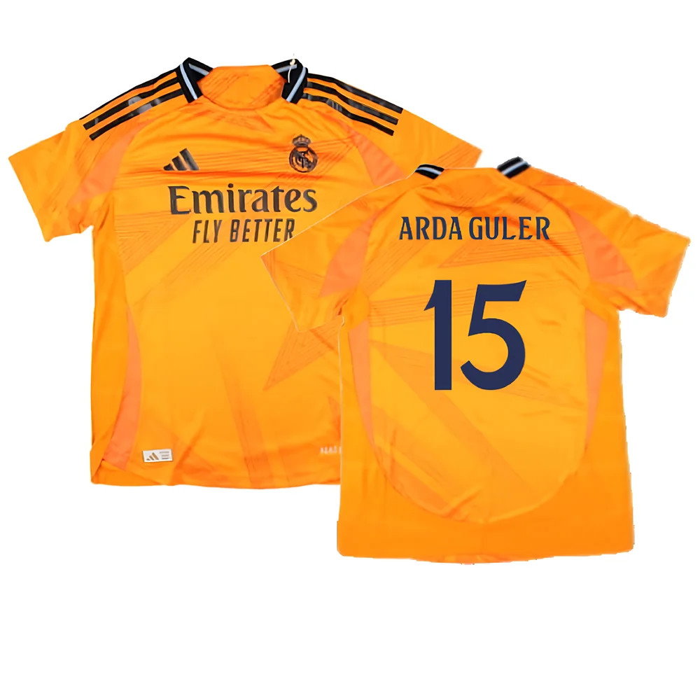 2024-2025 Real Madrid Authentic Away Shirt (Womens) (Arda Guler 15)_0