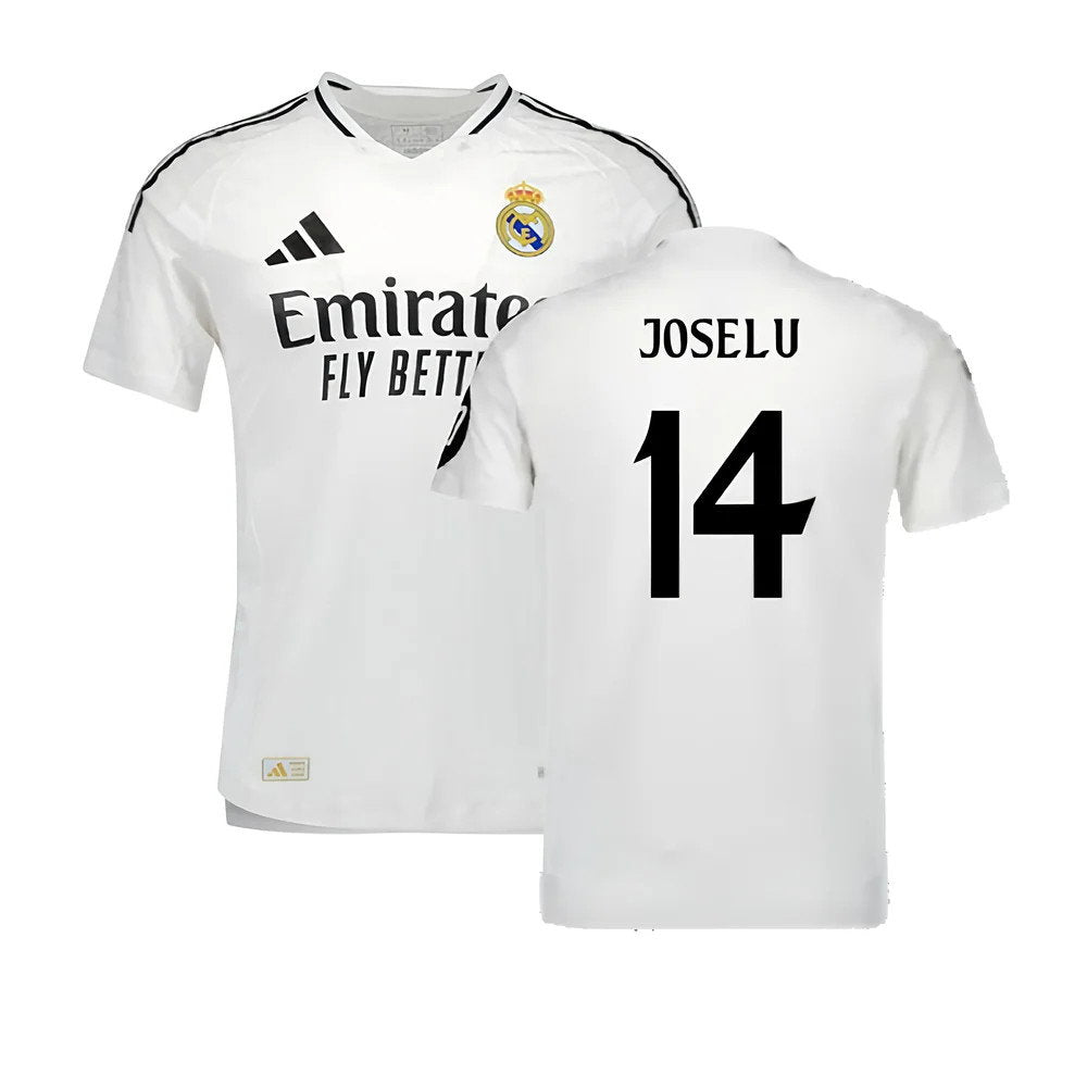 2024-2025 Real Madrid Authentic Home Shirt (Joselu 14)_0