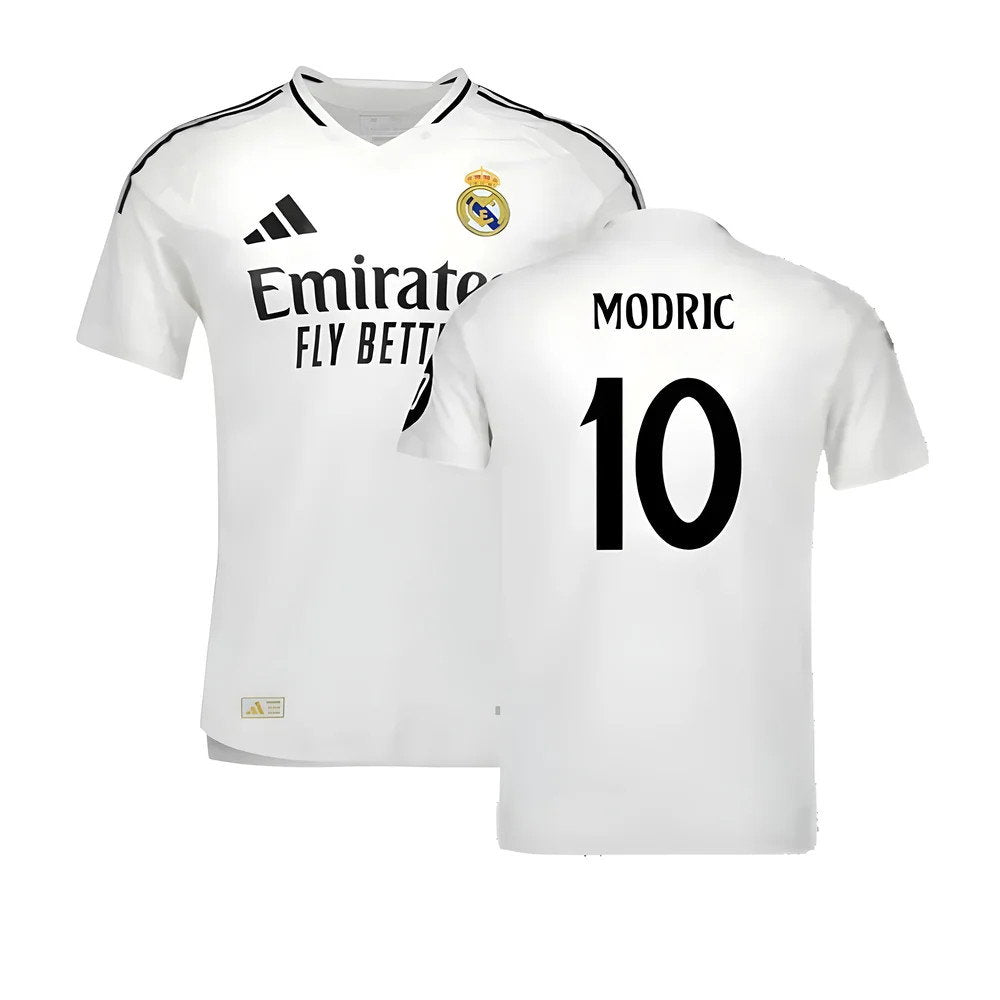 2024-2025 Real Madrid Authentic Home Shirt (Modric 10)_0