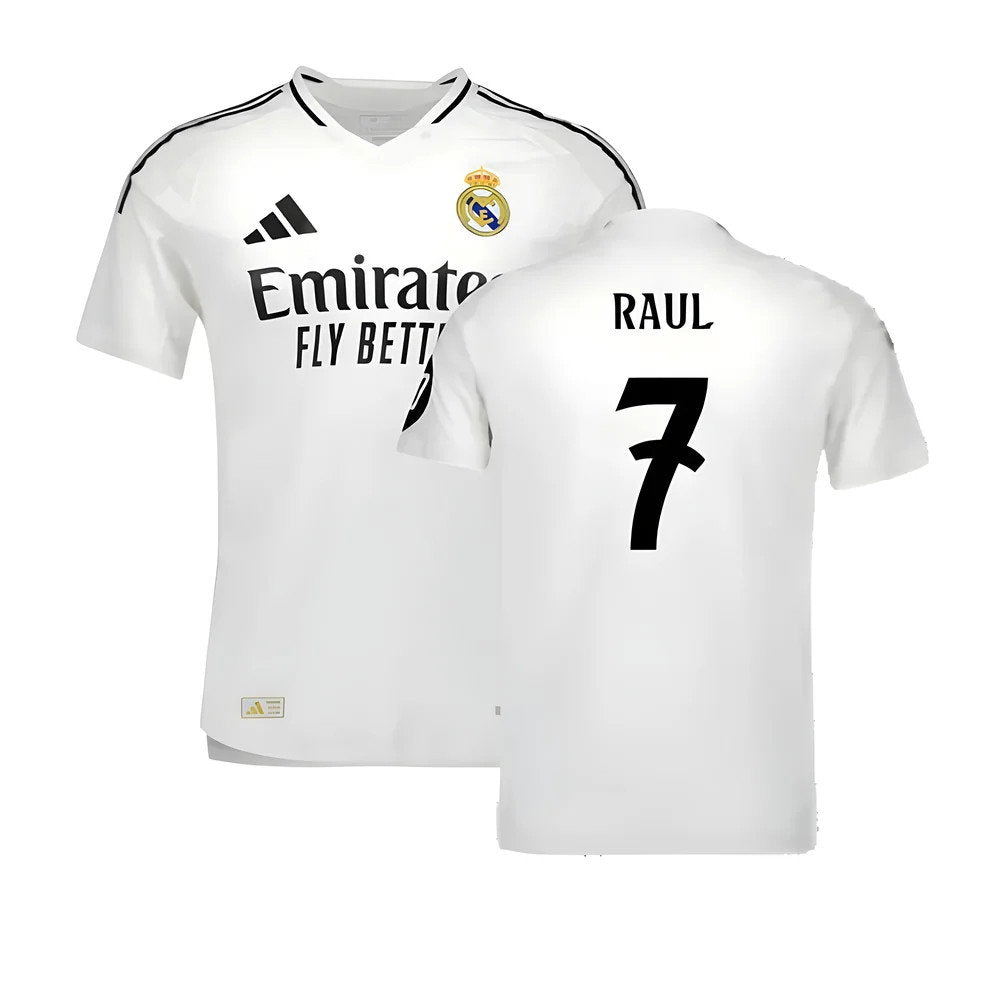 2024-2025 Real Madrid Authentic Home Shirt (Raul 7)_0