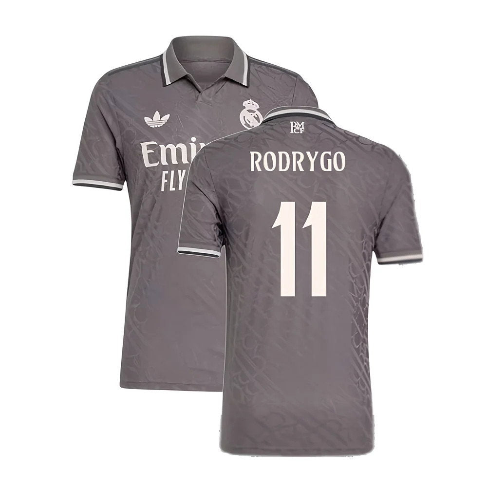 2024-2025 Real Madrid Authentic Third Shirt (Rodrygo 11)_0