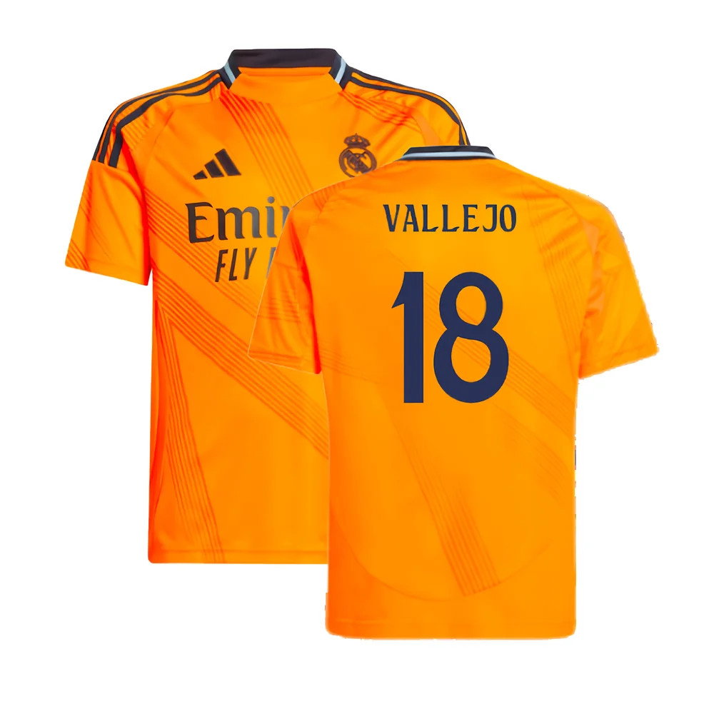 2024-2025 Real Madrid Away Shirt (Kids) (Vallejo 18)_0
