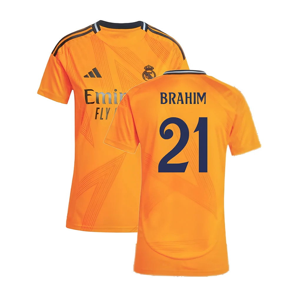 2024-2025 Real Madrid Away Shirt (Womens) (Brahim 21)_0
