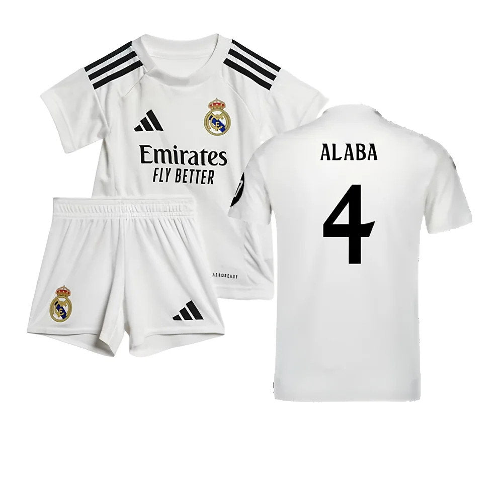 2024-2025 Real Madrid Home Baby Kit (Alaba 4)_0