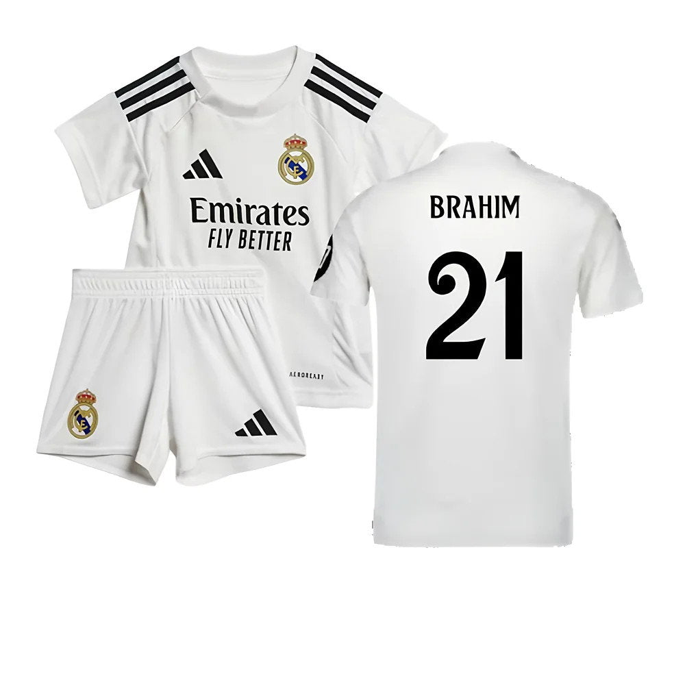 2024-2025 Real Madrid Home Baby Kit (Brahim 21)_0