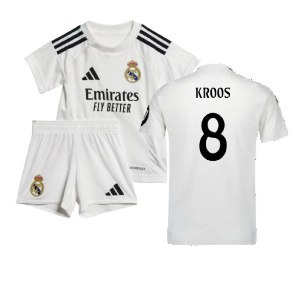2024-2025 Real Madrid Home Baby Kit (Kroos 8)_0