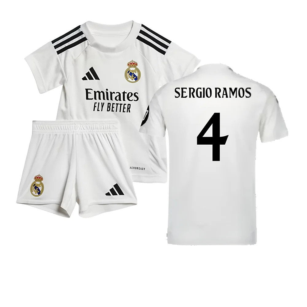 2024-2025 Real Madrid Home Baby Kit (Sergio Ramos 4)_0