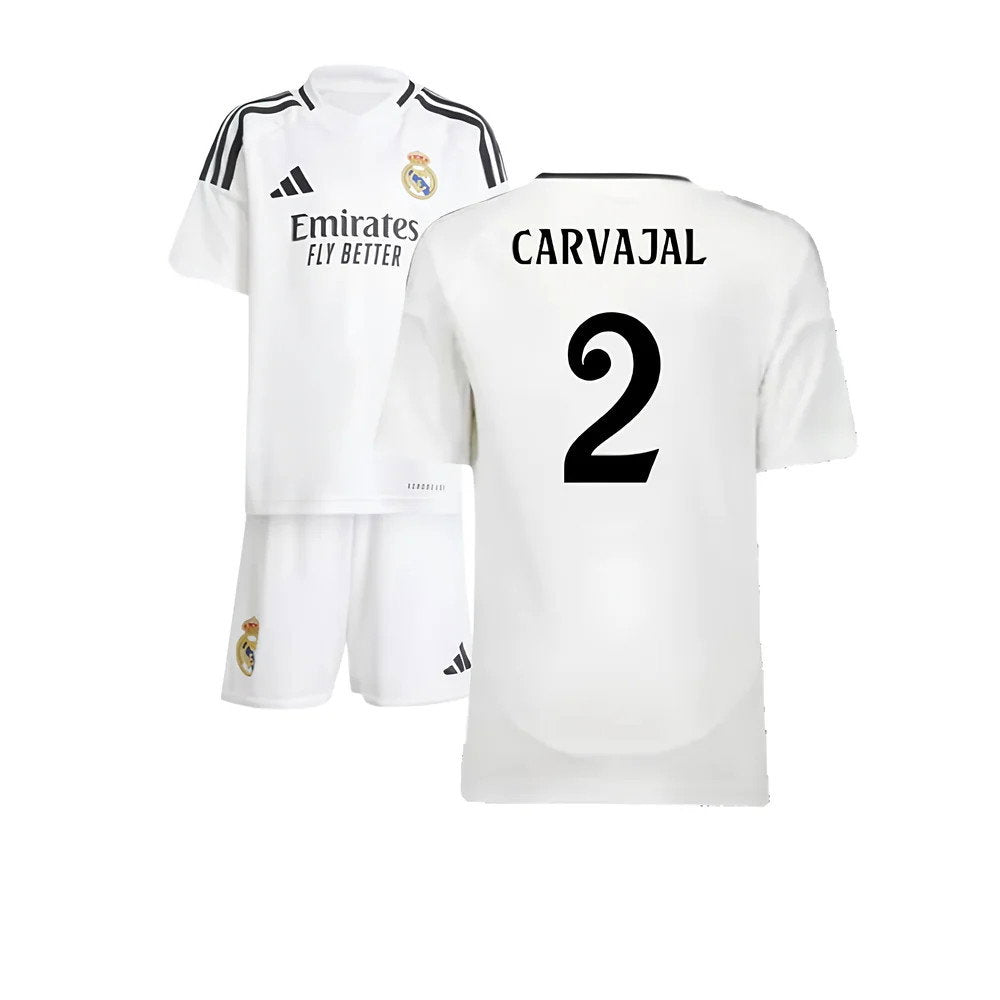 2024-2025 Real Madrid Home Mini Kit (Carvajal 2)_0