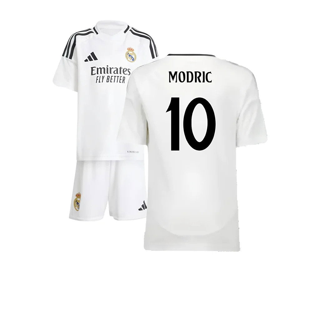 2024-2025 Real Madrid Home Mini Kit (Modric 10)_0