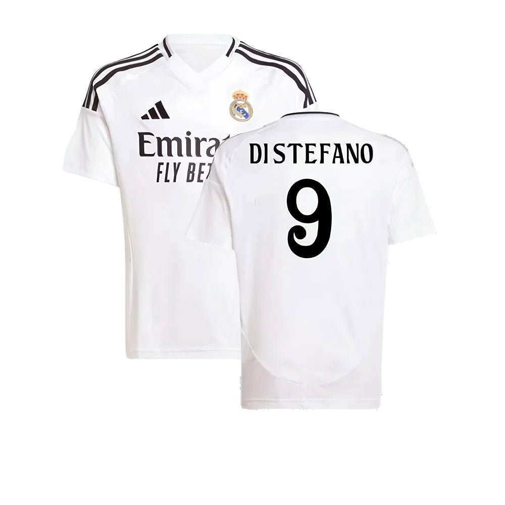 2024-2025 Real Madrid Home Shirt (Kids) (Di Stefano 9)_0