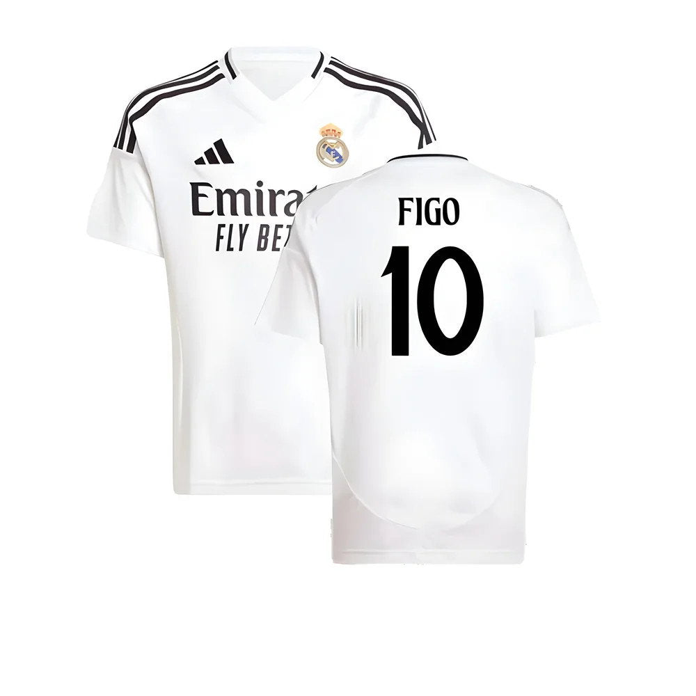 2024-2025 Real Madrid Home Shirt (Kids) (Figo 10)_0