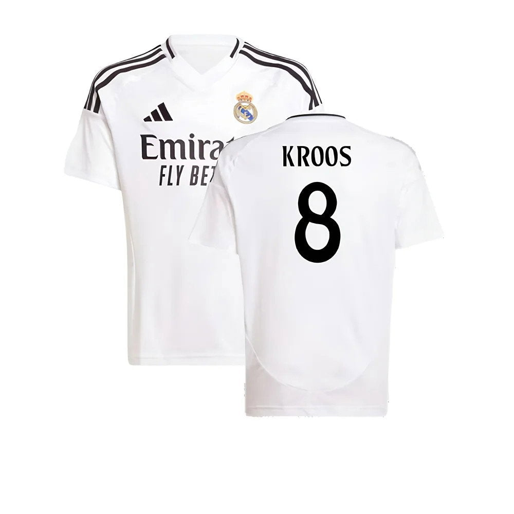 2024-2025 Real Madrid Home Shirt (Kids) (Kroos 8)_0