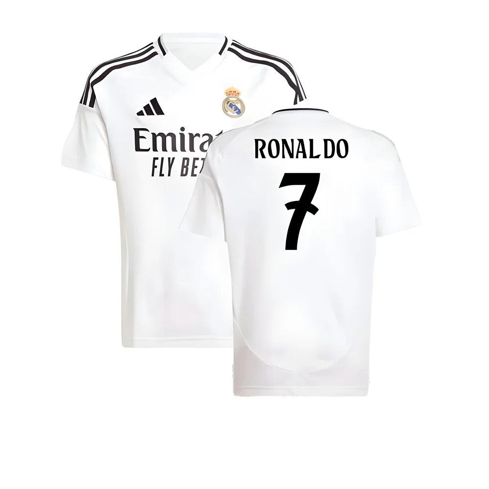 2024-2025 Real Madrid Home Shirt (Kids) (Ronaldo 7)_0