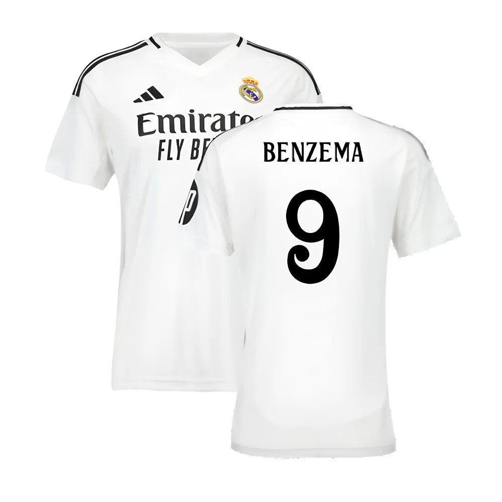 2024-2025 Real Madrid Home Shirt (Womens) (Benzema 9)_0