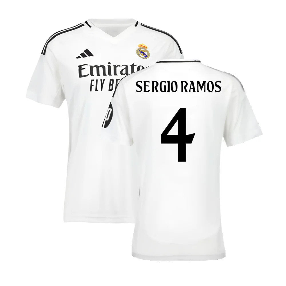 2024-2025 Real Madrid Home Shirt (Womens) (Sergio Ramos 4)_0