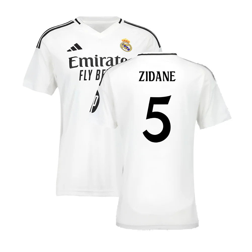 2024-2025 Real Madrid Home Shirt (Womens) (Zidane 5)_0