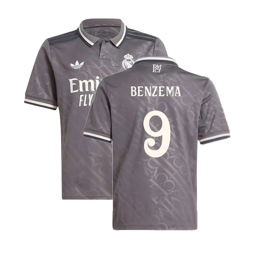 2024-2025 Real Madrid Third Shirt (Kids) (Benzema 9)_0