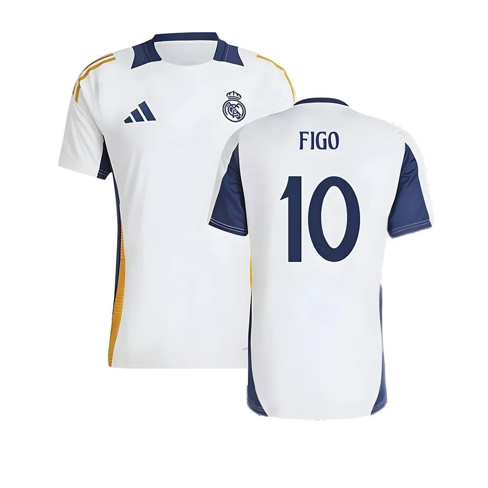 2024-2025 Real Madrid Training Shirt (White) (Figo 10)_0
