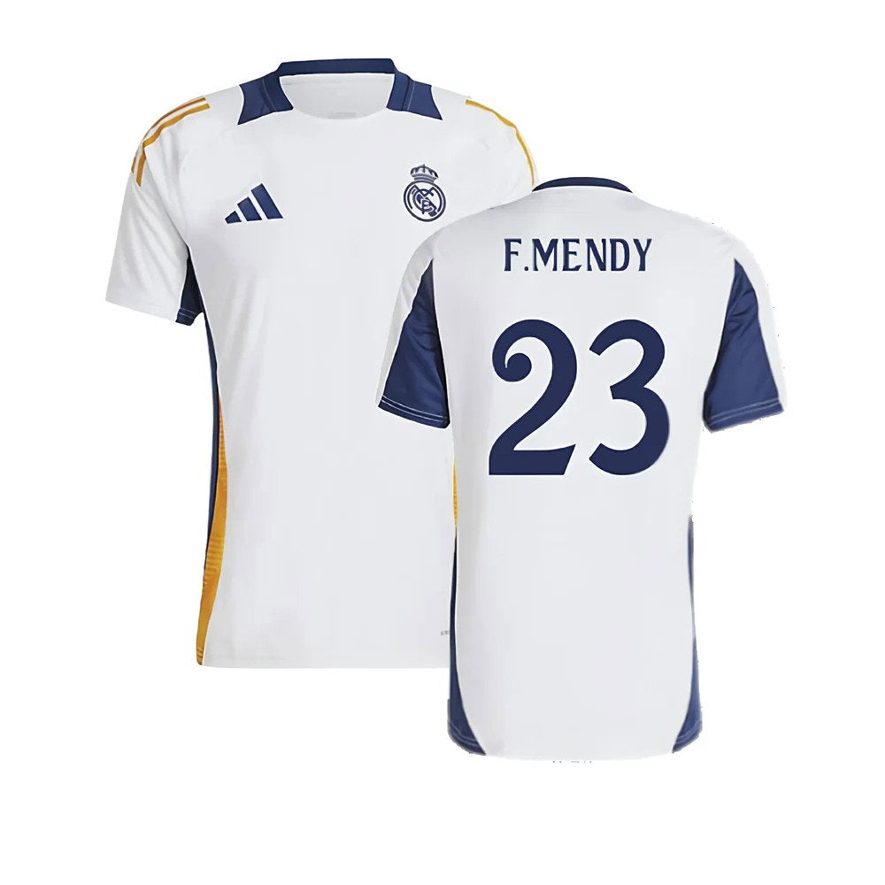 2024-2025 Real Madrid Training Shirt (White) (F.Mendy 23)_0