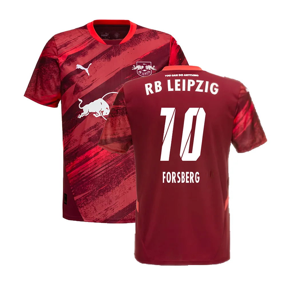 2024-2025 Red Bull Leipzig Away Shirt (Forsberg 10)_0