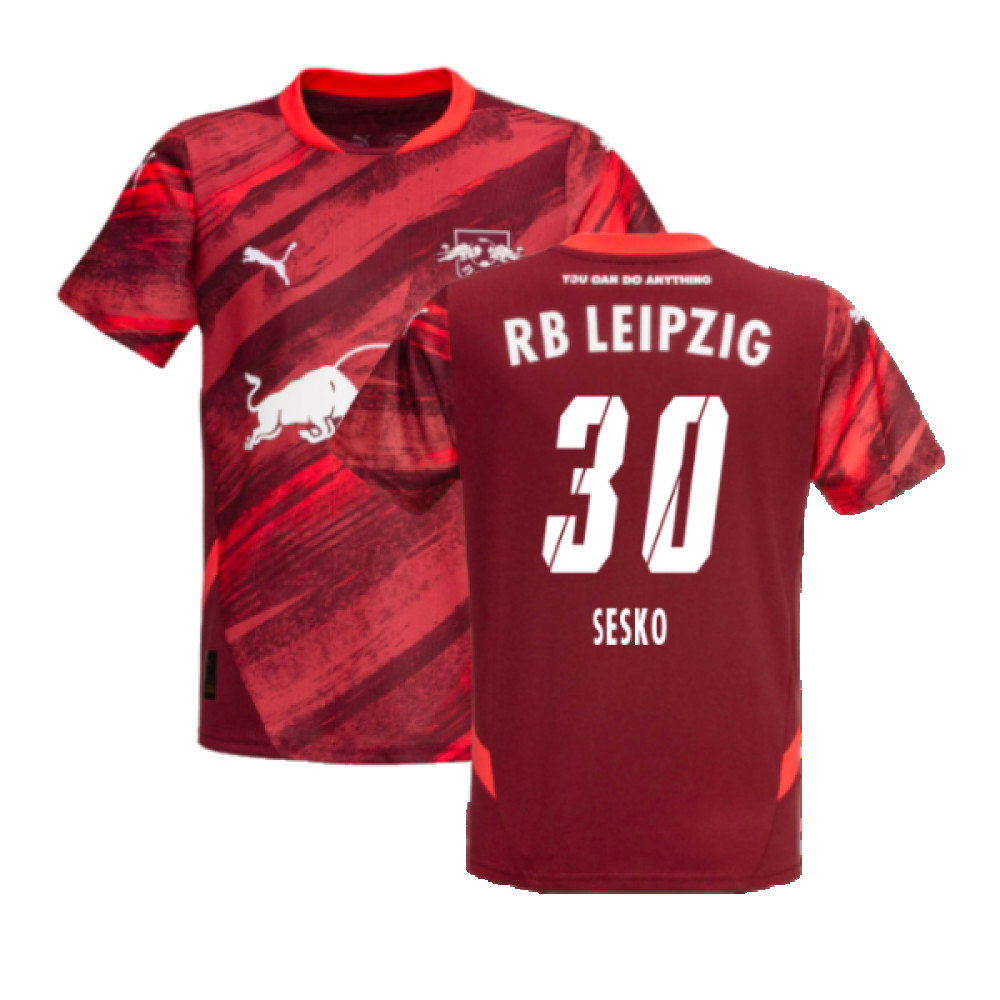 2024-2025 Red Bull Leipzig Away Shirt (Kids) (Sesko 30)_0