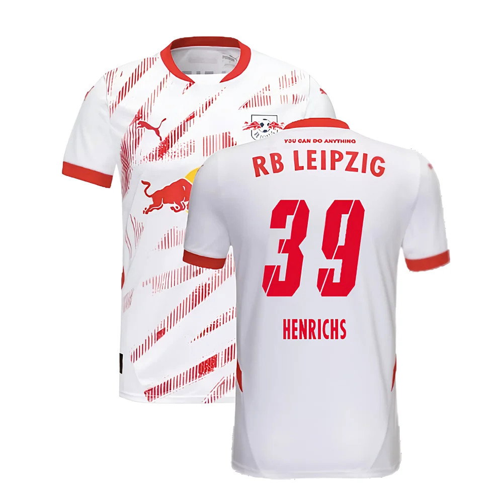 2024-2025 Red Bull Leipzig Home Shirt (Henrichs 39)_0