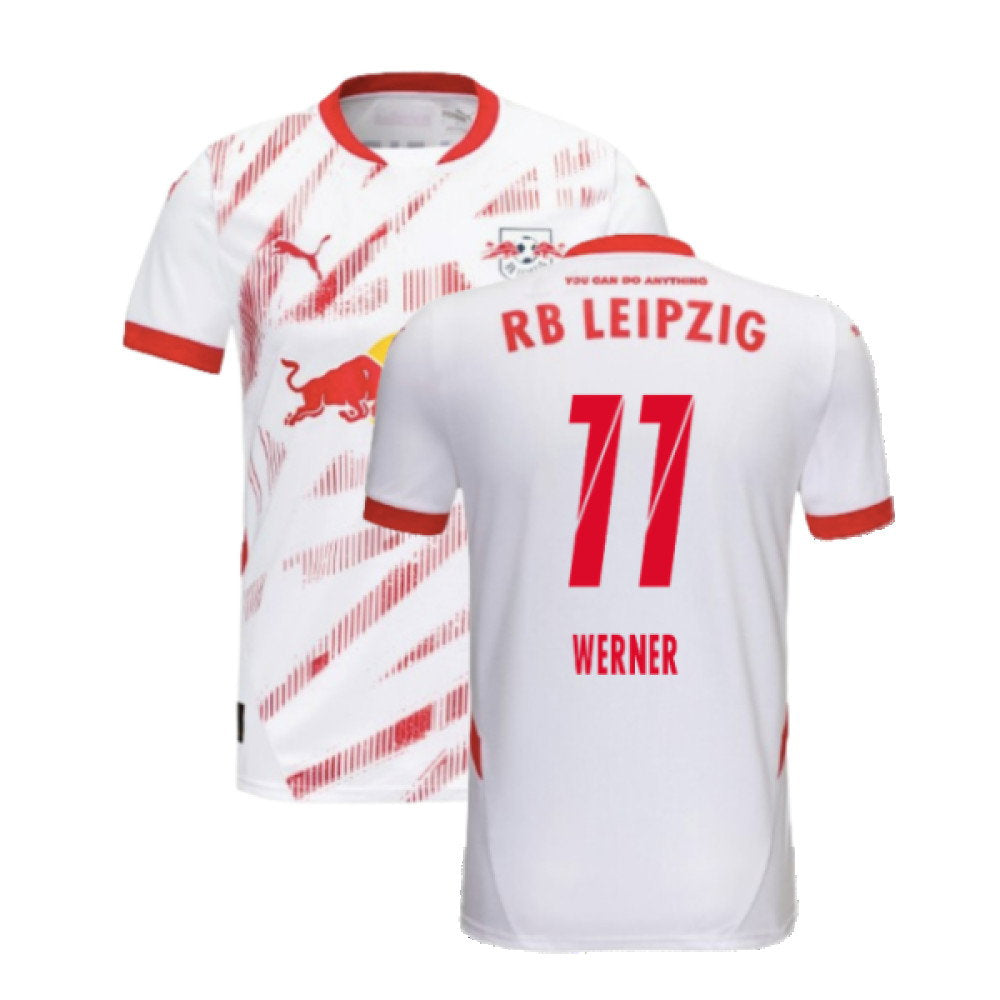 2024-2025 Red Bull Leipzig Home Shirt (Werner 11)_0