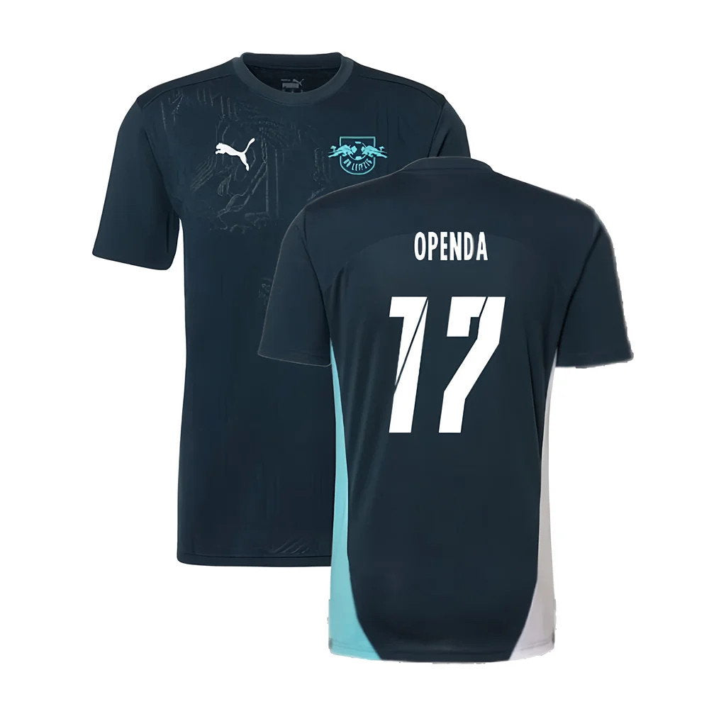 2024-2025 Red Bull Leipzig Training Shirt (Dark Night) (Openda 17)_0