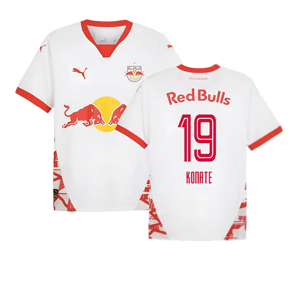 2024-2025 Red Bull Salzburg Home Shirt (Konate 19)_0