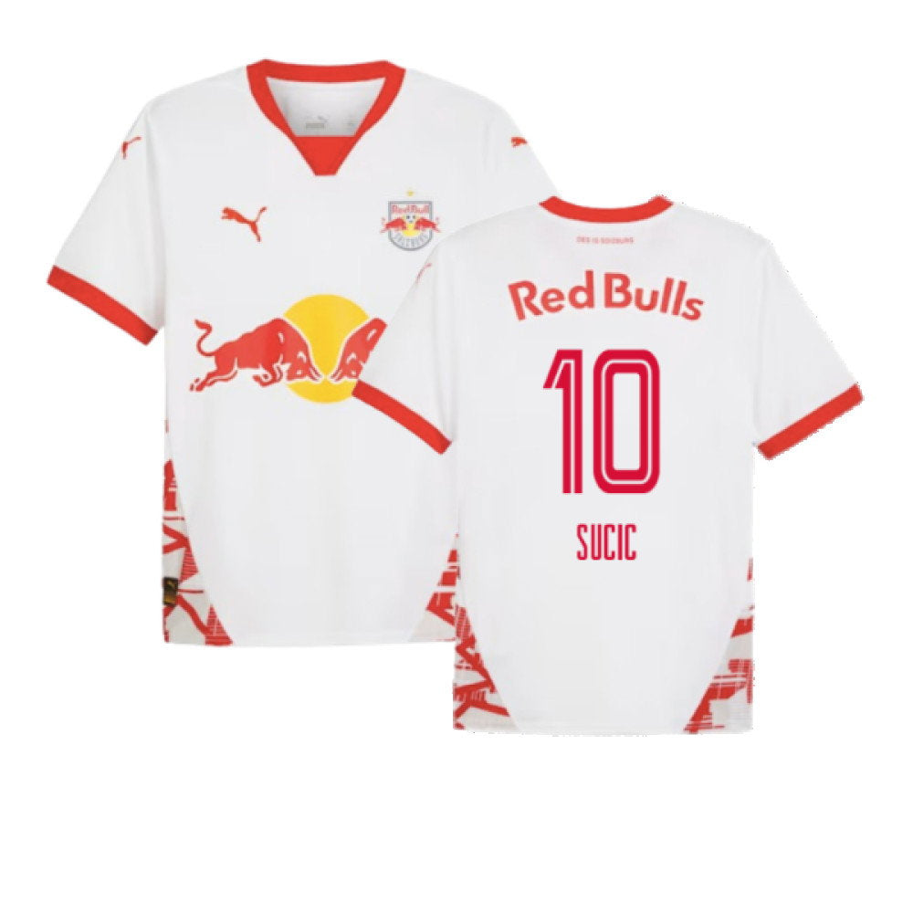 2024-2025 Red Bull Salzburg Home Shirt (Sucic 10)_0