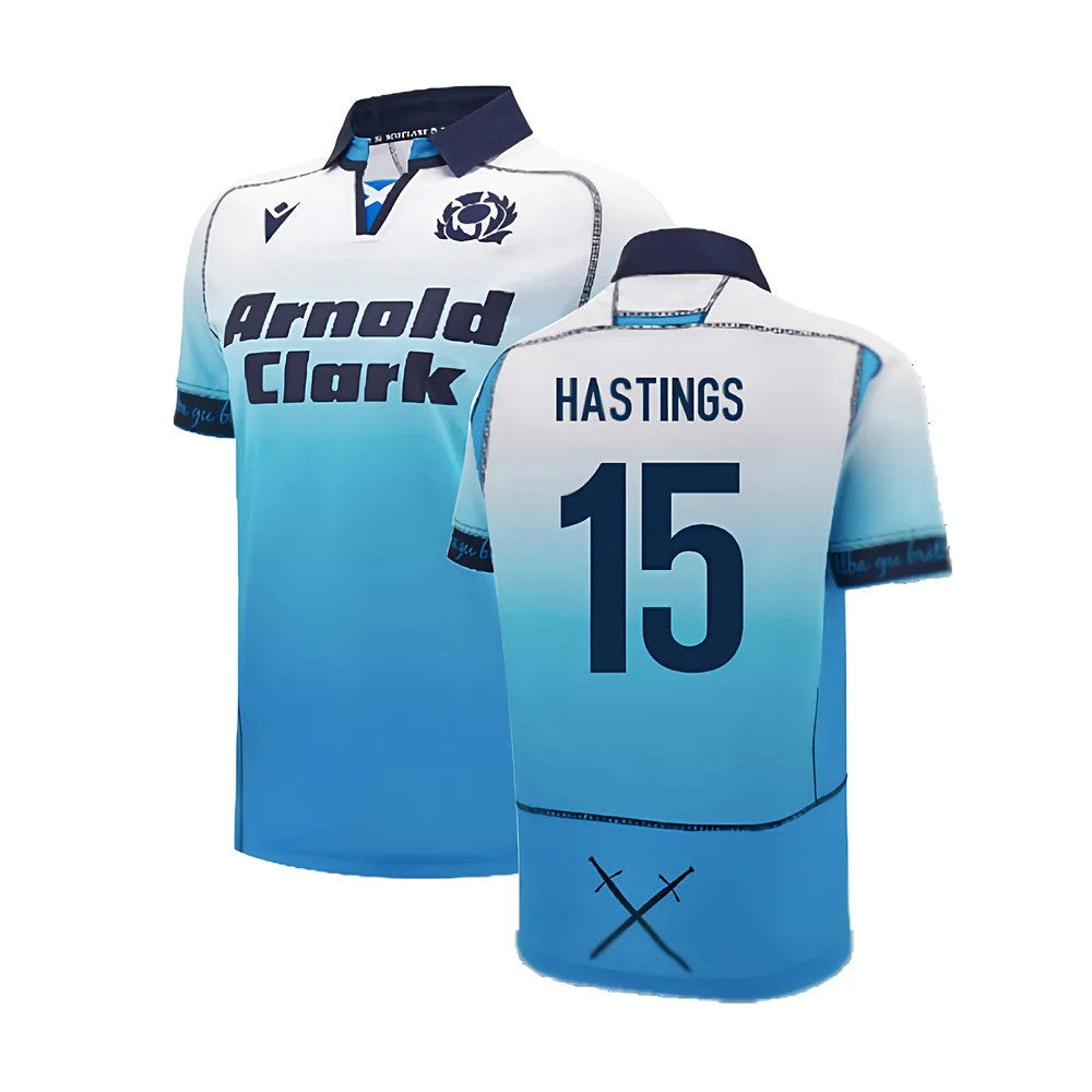 2024-2025 Scotland Rugby Away Replica Shirt (Kids) (Hastings 15)_0