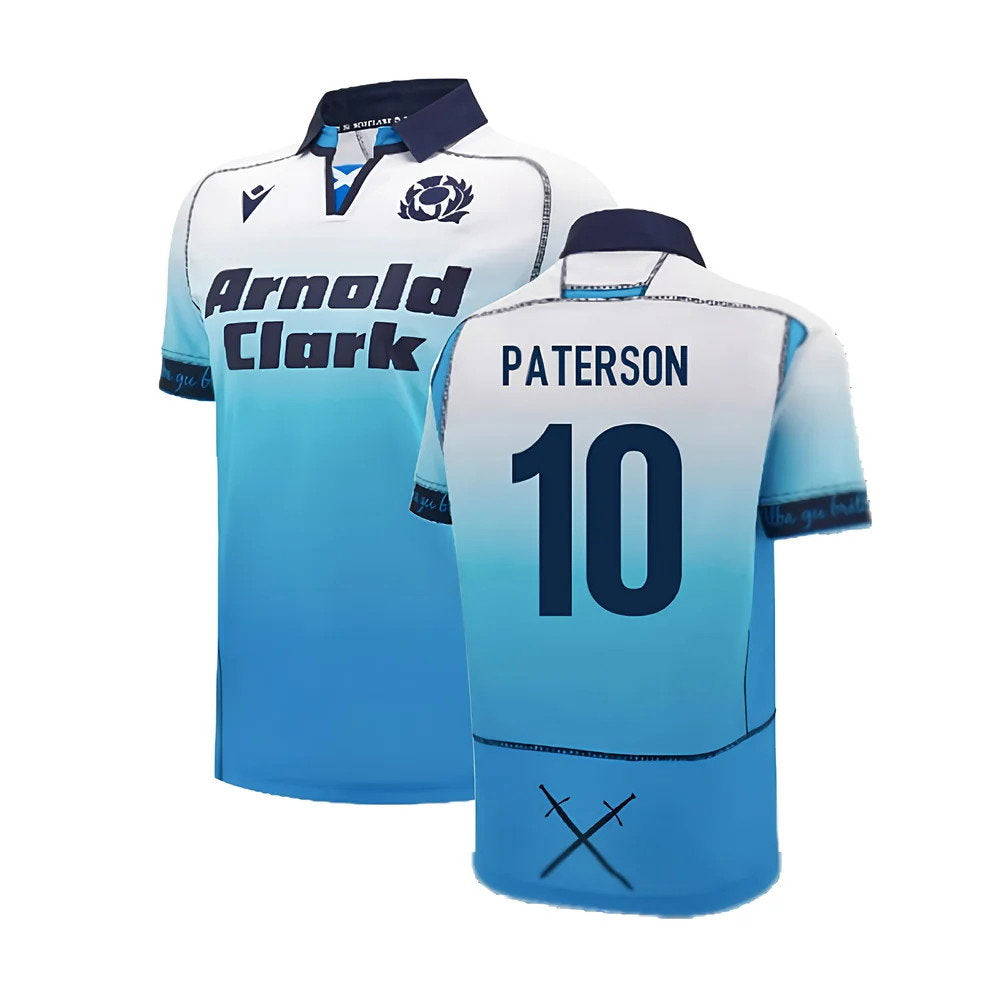 2024-2025 Scotland Rugby Away Replica Shirt (Kids) (Paterson 10)_0