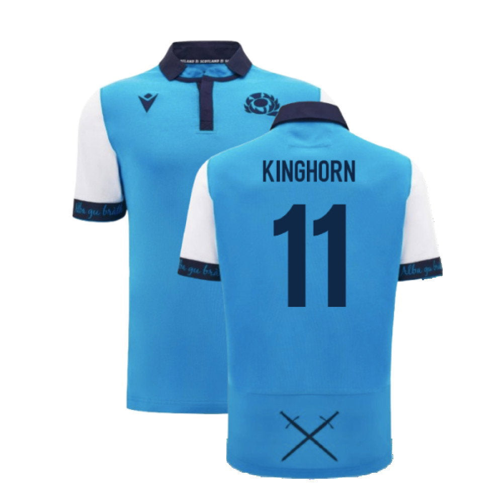2024-2025 Scotland Rugby Away SS Cotton Shirt (Kinghorn 11)_0