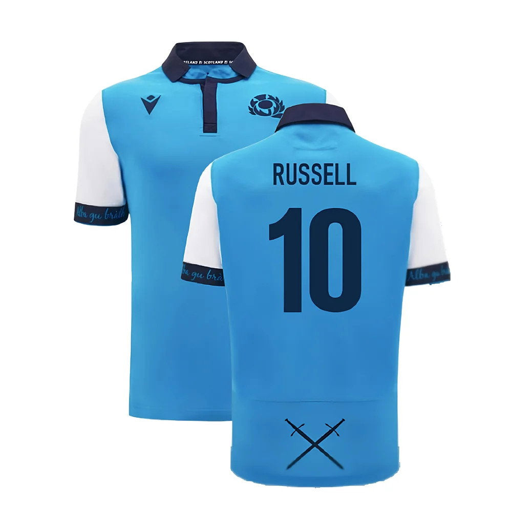 2024-2025 Scotland Rugby Away SS Cotton Shirt (Russell 10)_0