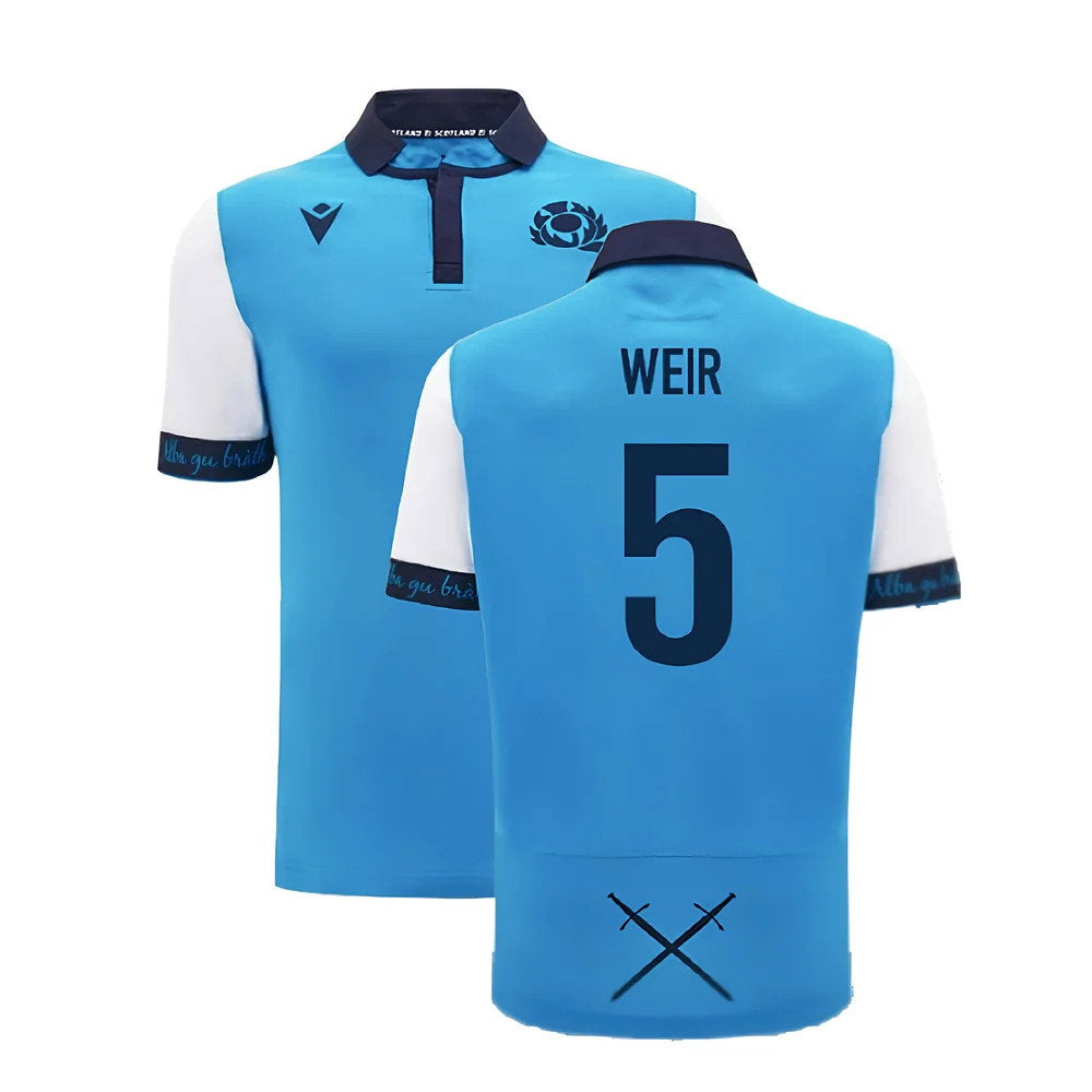 2024-2025 Scotland Rugby Away SS Cotton Shirt (Weir 5)_0