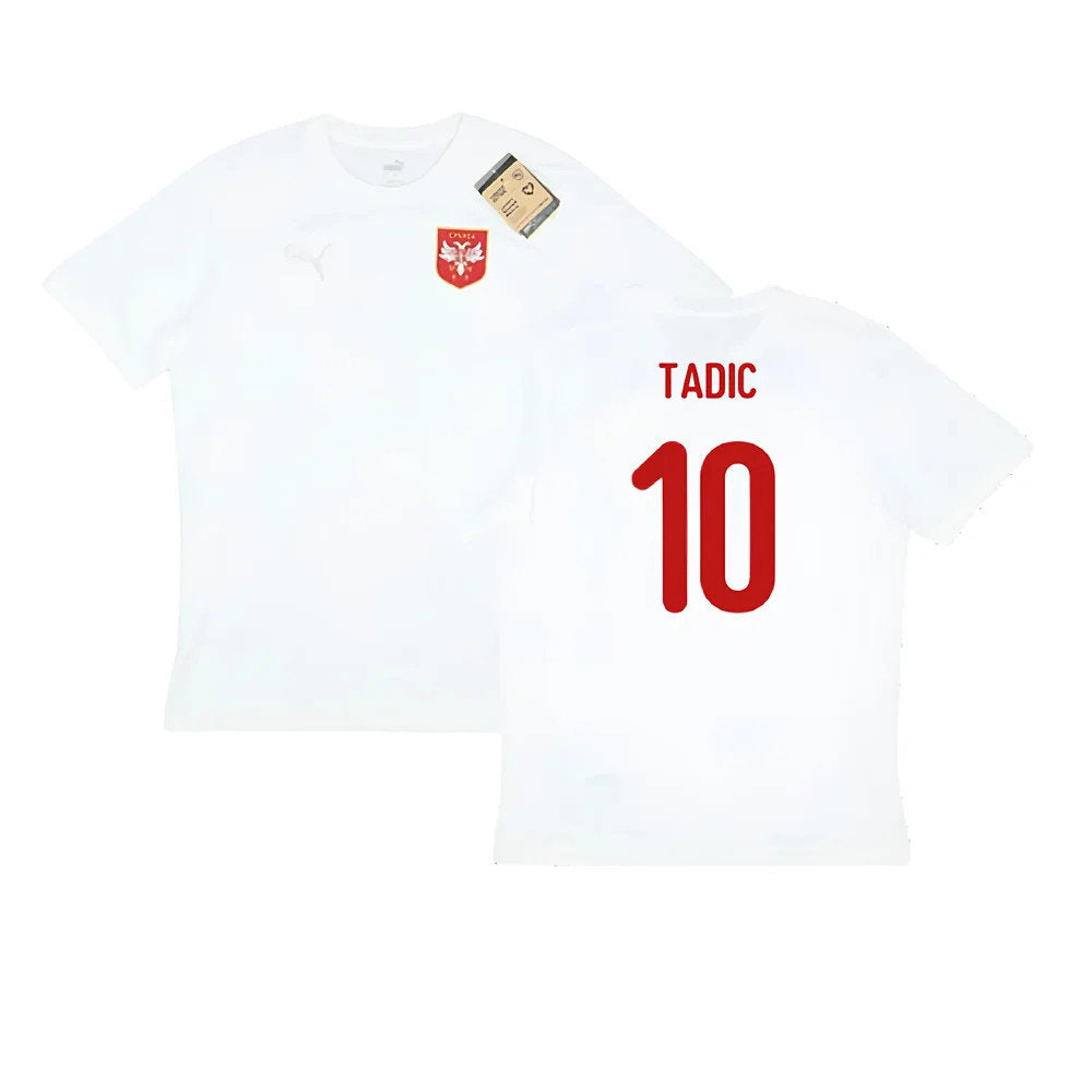 2024-2025 Serbia Training Jersey (White) (Tadic 10)_0