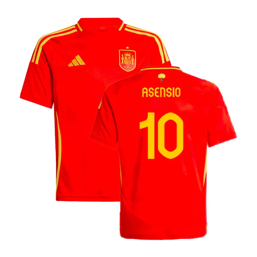 2024-2025 Spain Home Shirt (Kids) (Asensio 10)_0
